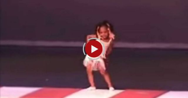 Once the music starts, your jaw will be on the ground. This girl has moves.