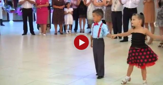 They put two tiny kids in the middle of the dance floor -- you'll love what they do