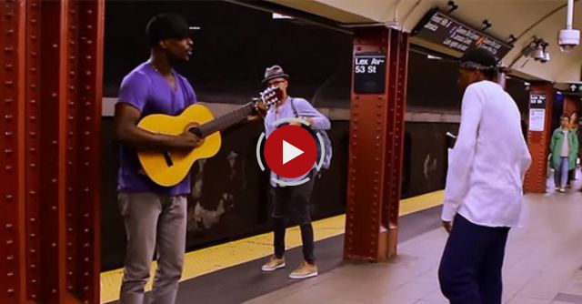 When a street musician and dancer collide, it's unexpectedly beautiful