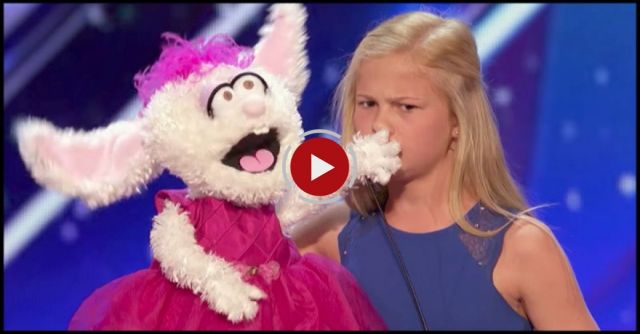 12-Year-Old Ventriloquist Darci Lynne SHOCKS AGT Judges with Golden Buzzer Routine