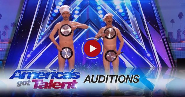 Comedy Duo Perform With A Surprising Wardrobe Choice 